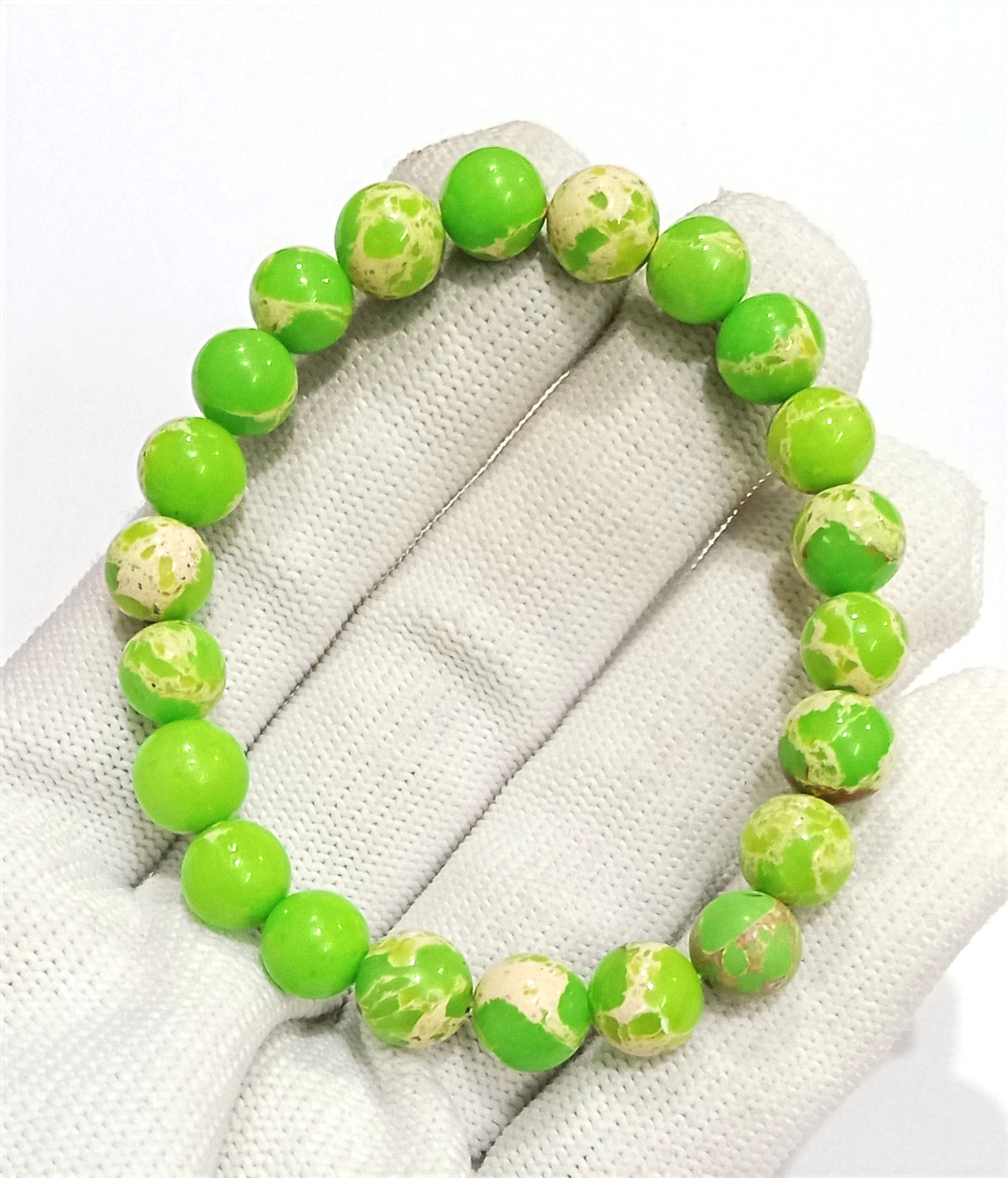 Green Copper Turquoise Bracelet – Healing, Balance, Inner Strength