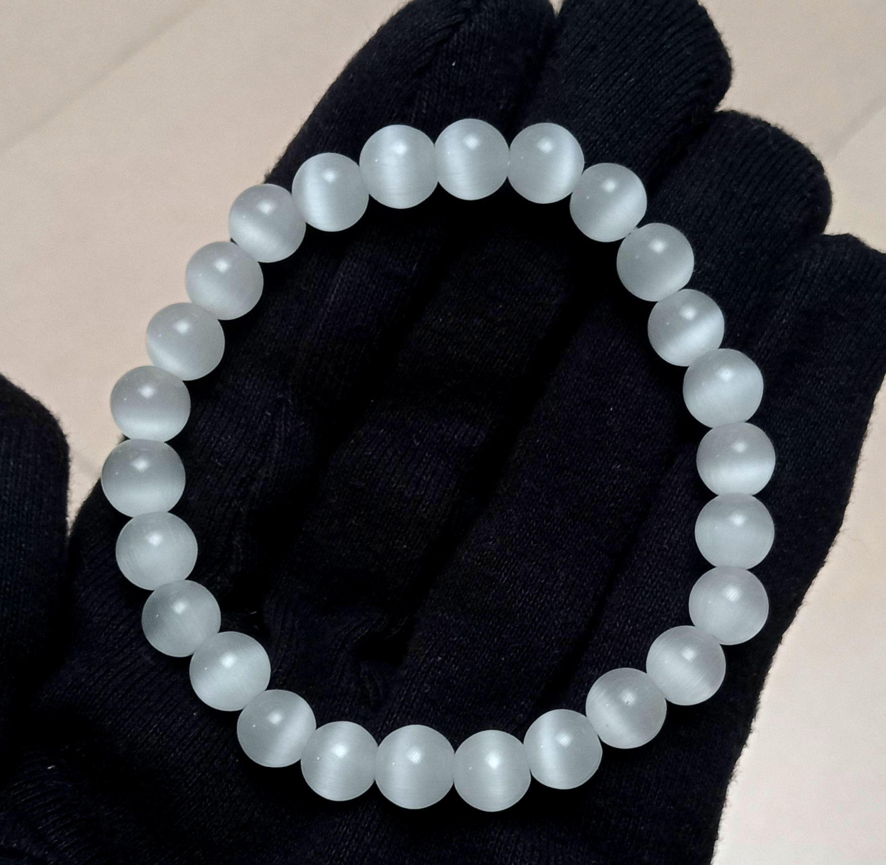 Selenite Bracelet – The Stone of Purification, Clarity & Divine Light
