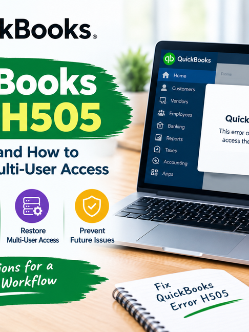 How to Fix QuickBooks Error H505? Causes & Easy Solutions
