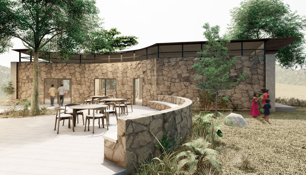 Rachakonda Cafe Open Area