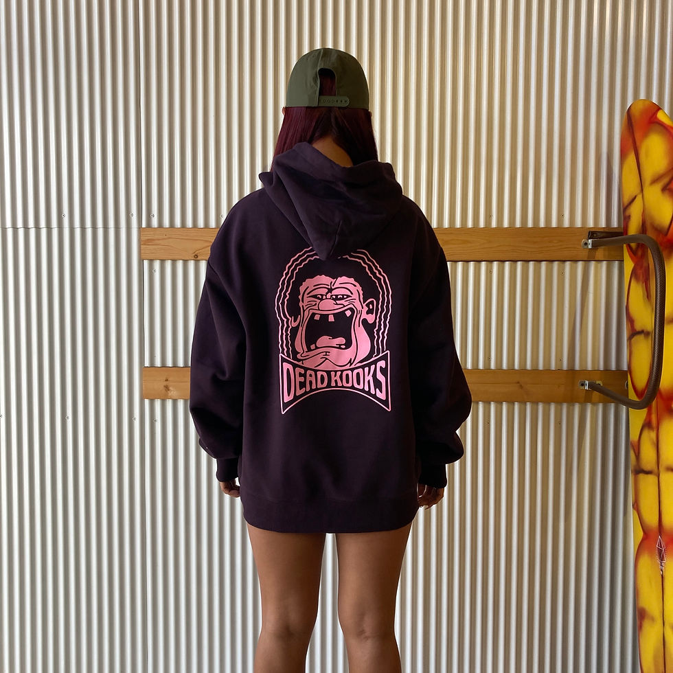 サムネイル： Bow-Tie Heavyweight Hood - Plum