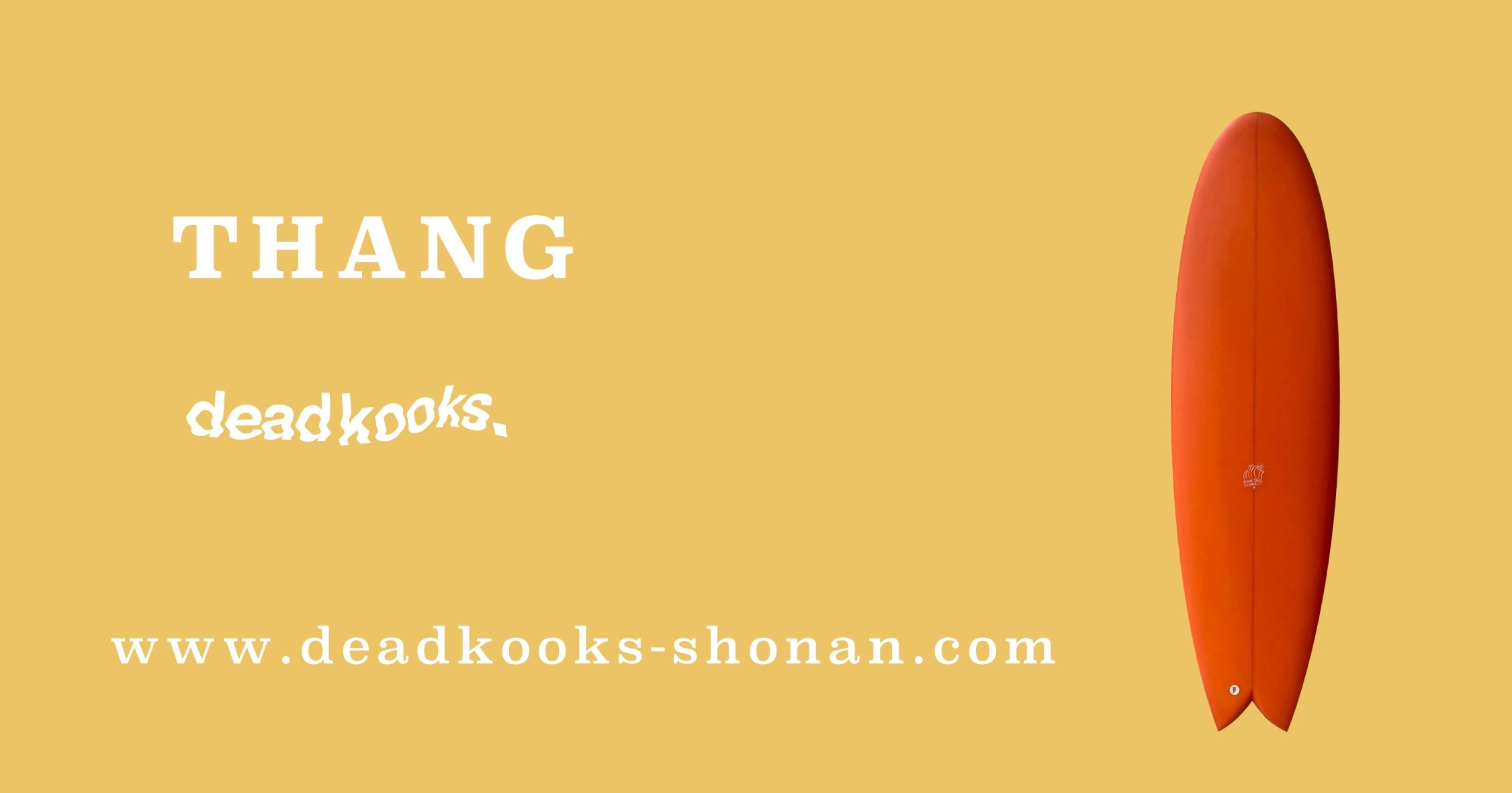 新品☺︎ thang 6.2 deadkooks サング ツイン ミッドレングス 新品