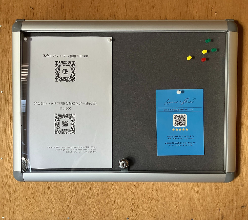 QRコード 掲示板
