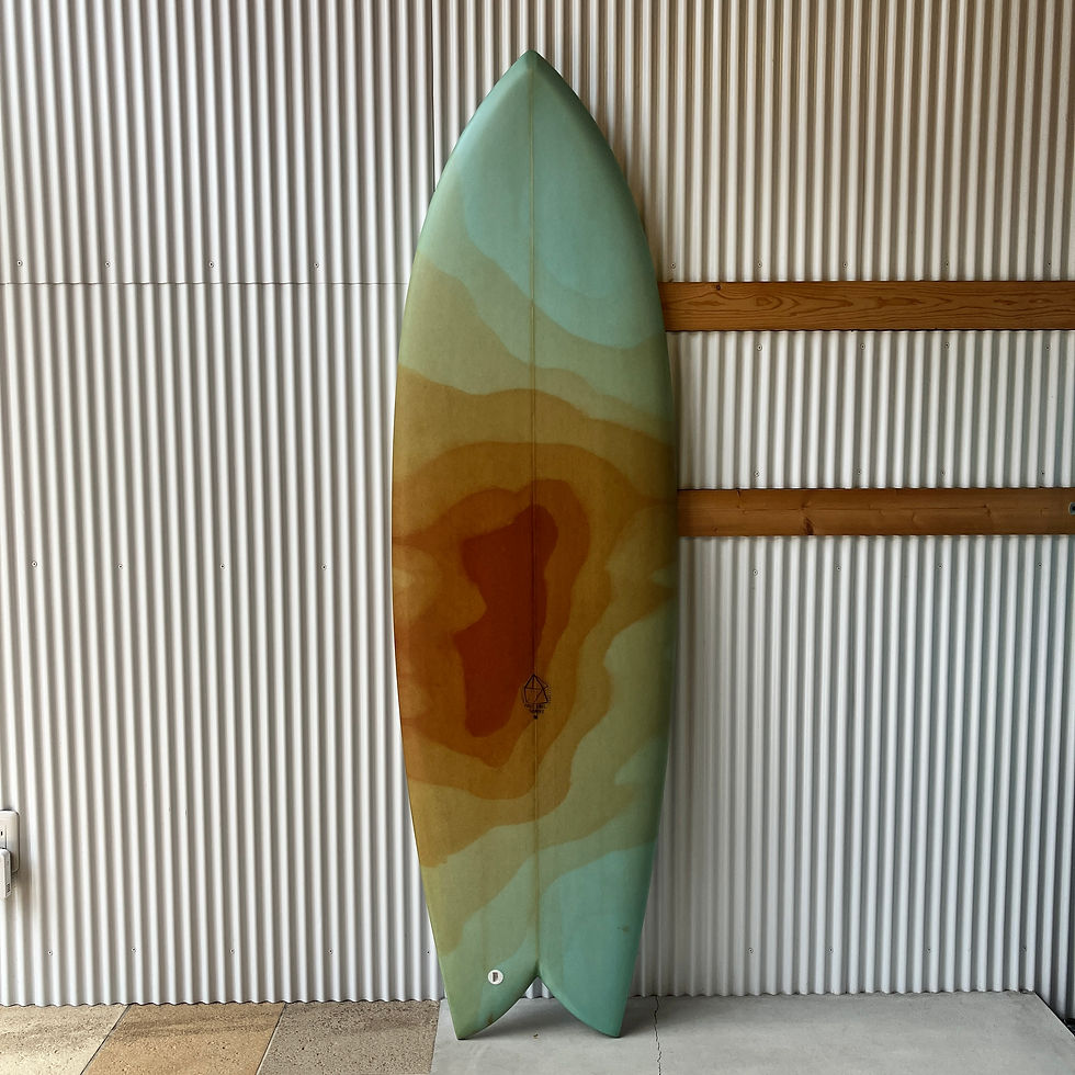 【Limited to Japan】PSYCHO CANDY 5’10x21x2 5/8Swirl Khaki