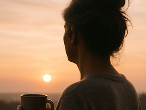 Messy bun morning