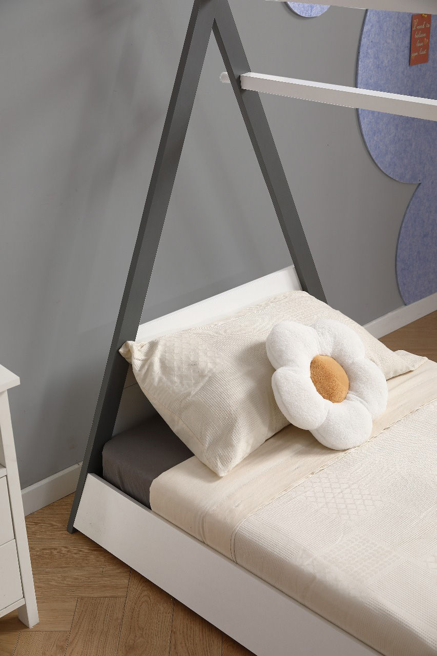 Thumbnail: EXETER Montessori Style House Bed for Girls and Boys