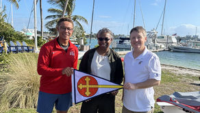Leo Boucher Heads to the US Sailing Olympic Trials in Miami with the support of the St. Mary’s College of Maryland President!
