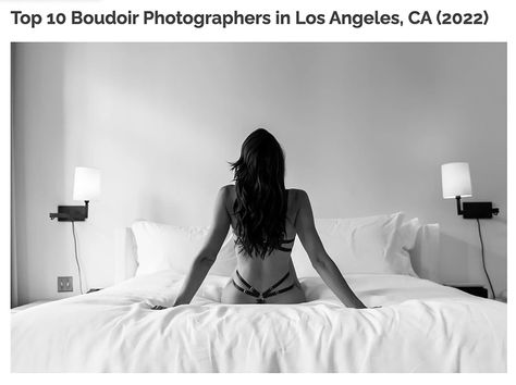 Vegas Boudoir Blog- Top 10 Boudoir Studios in L.A.