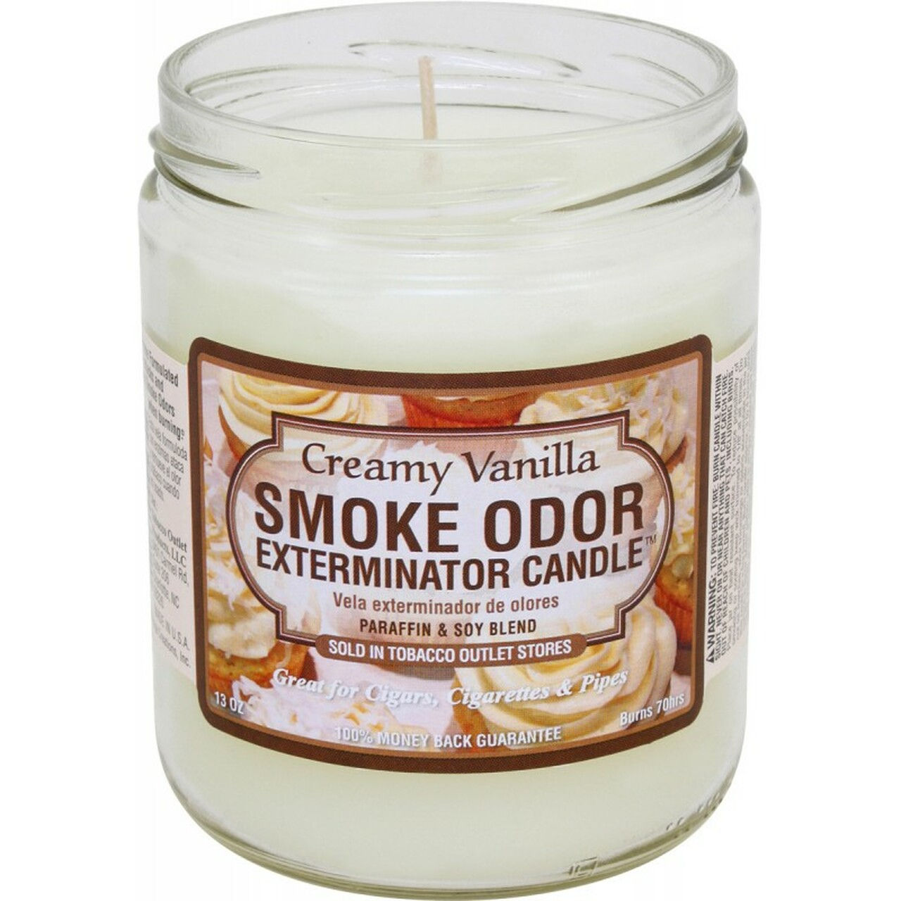 CREAMY VANILLA ODOR CANDLE🍦