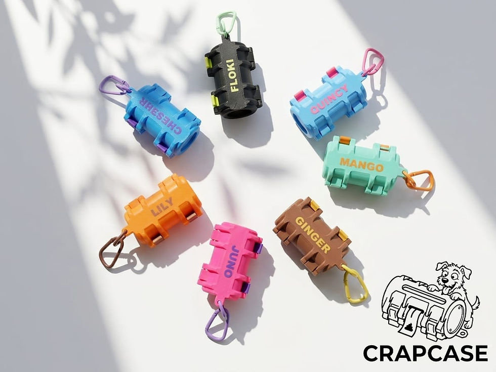 Thumbnail: CrapCase Pet Poop Bag Dispenser (Singapore Made)