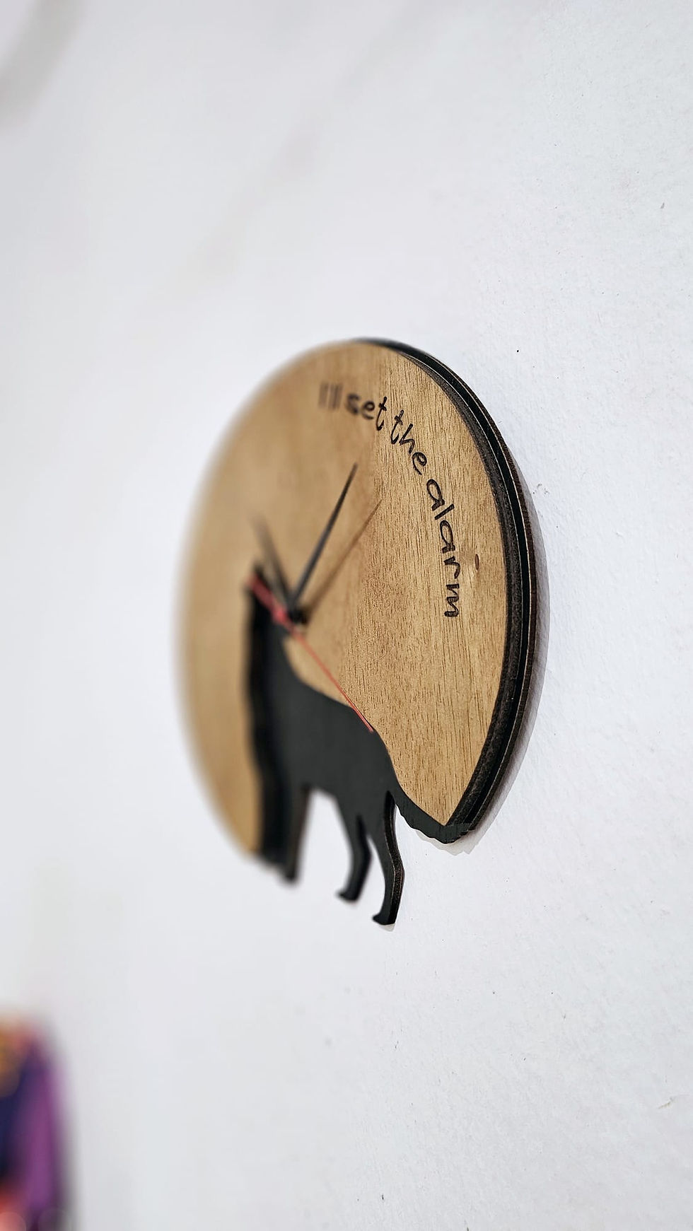 Thumbnail: Husky - Blur Clock - Minimalist Dog Clocks (Singapore Made)