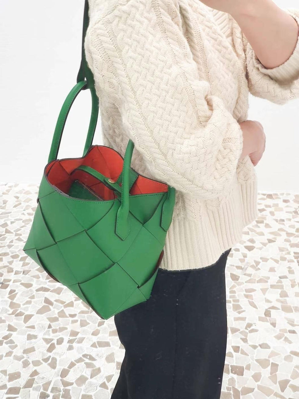Thumbnail: L-PG Mini Leather Bag