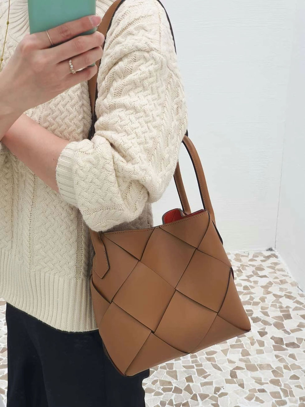 Thumbnail: L-PG Mini Leather Bag