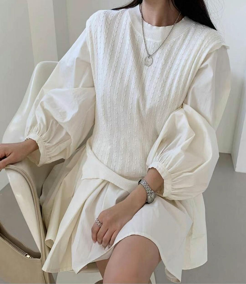 Thumbnail: Byro Knit Vest Mini Dress