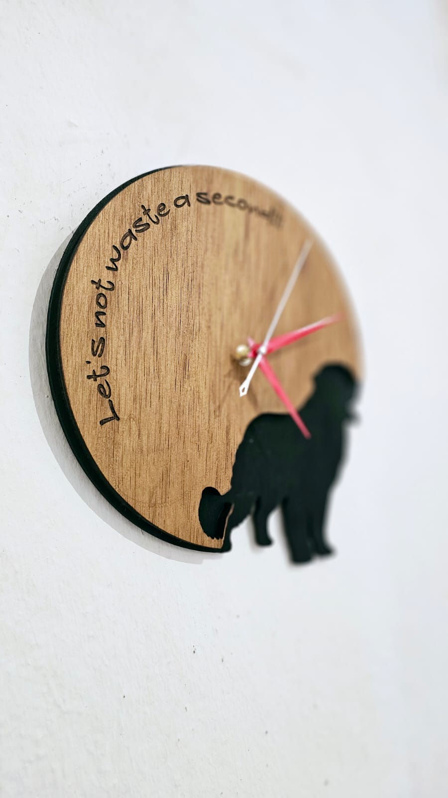 Thumbnail: Bernese Mountain Dog - Blur Clock - Minimalist Dog Clocks (Singapore Made)