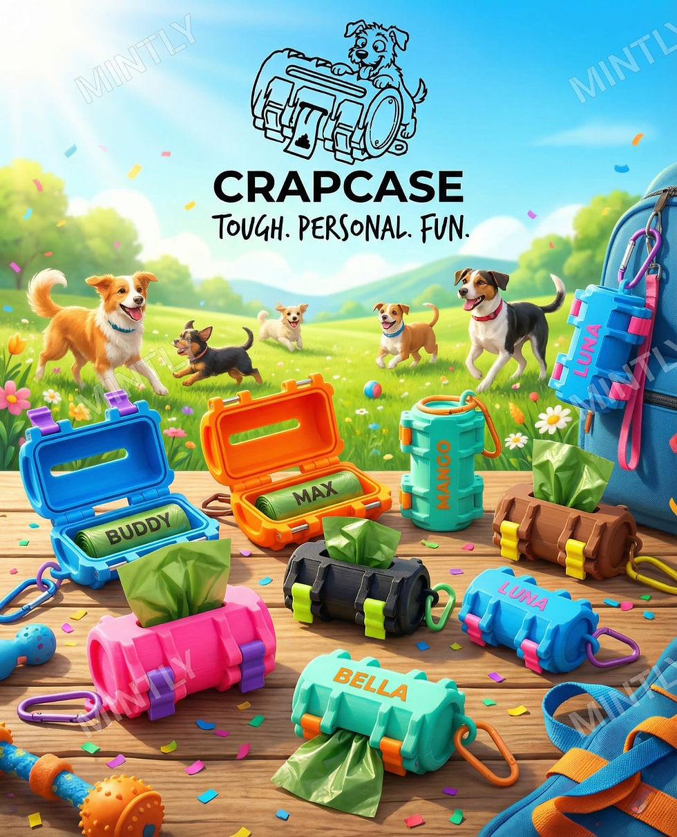 Thumbnail: CrapCase Pet Poop Bag Dispenser (Singapore Made)