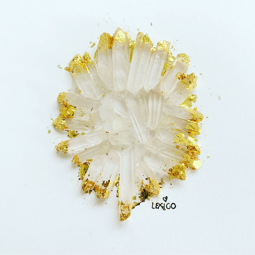 Thumbnail: Clear Quartz Crystal Art