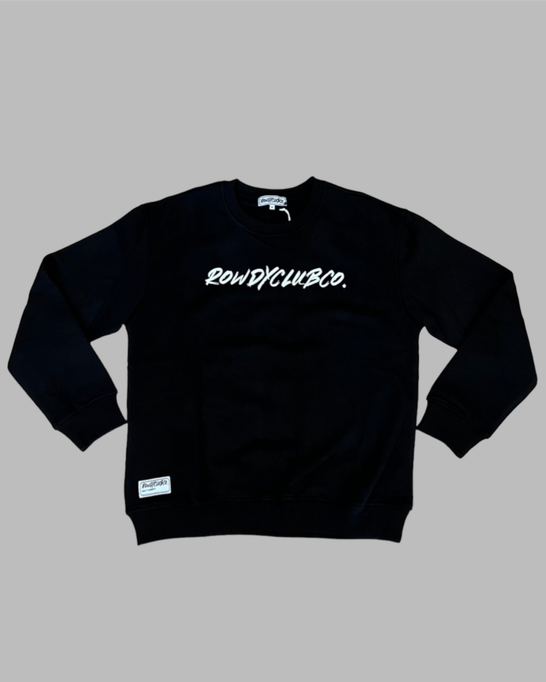 RowdyClubCo. Black Edition Crewneck