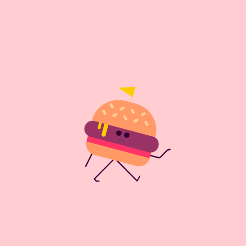 hamburguesa saludando.gif
