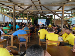 Treinamento de Brigada de Incêndio para todos os colaboradores.