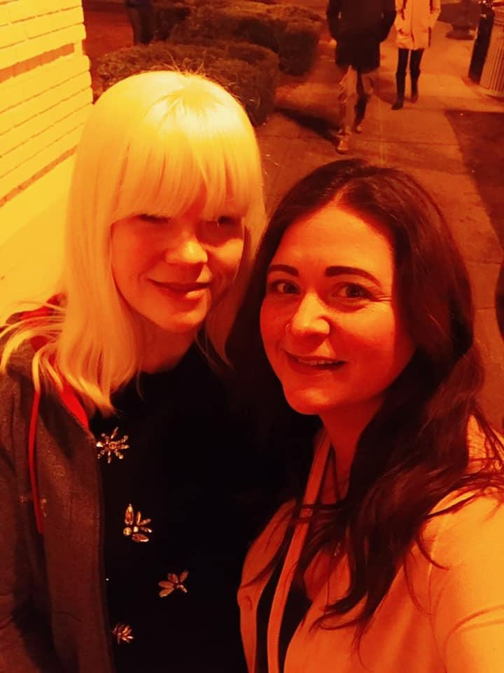 Me with my long-time recruiter Miranda