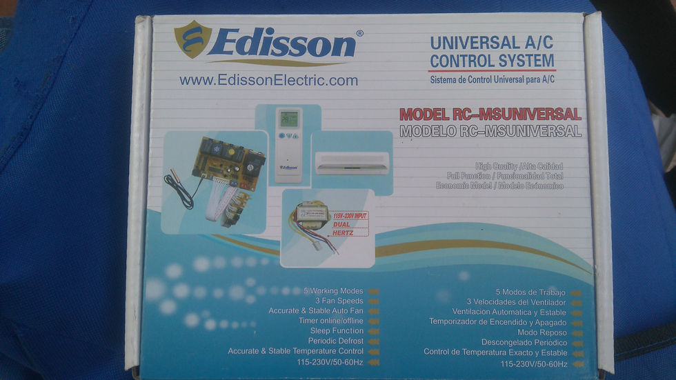 Miniatura: Tarjeta De Aire Acondicionado Universal, +contro