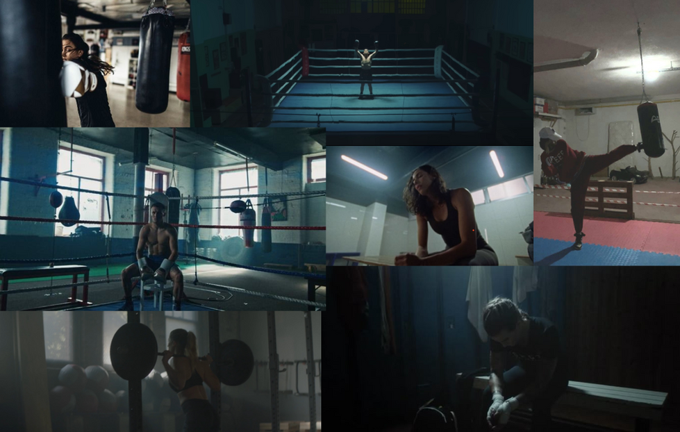 Moodboard Training space