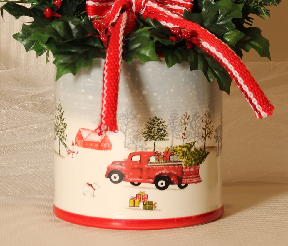 Thumbnail: Rustic Truck - Snowman