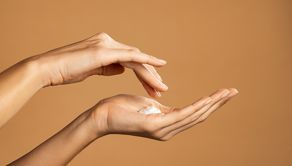 Please keep in mind that your hands — like your face — need to be cared of