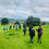 Thumbnail: Walkers at the Warren Hay on Wye