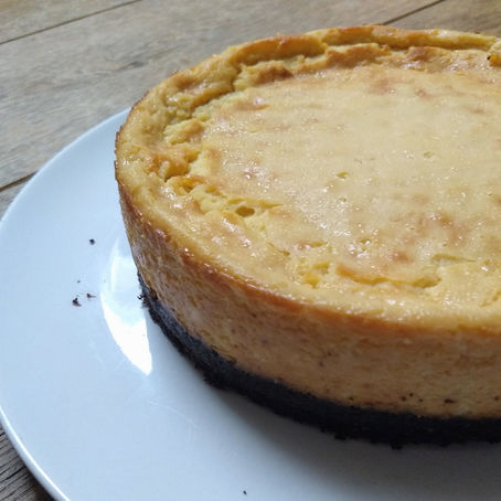 Oreo cheesecake met witte chocolade