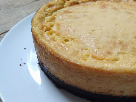 Oreo cheesecake met witte chocolade