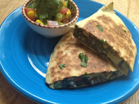 Vegan quesedillas
