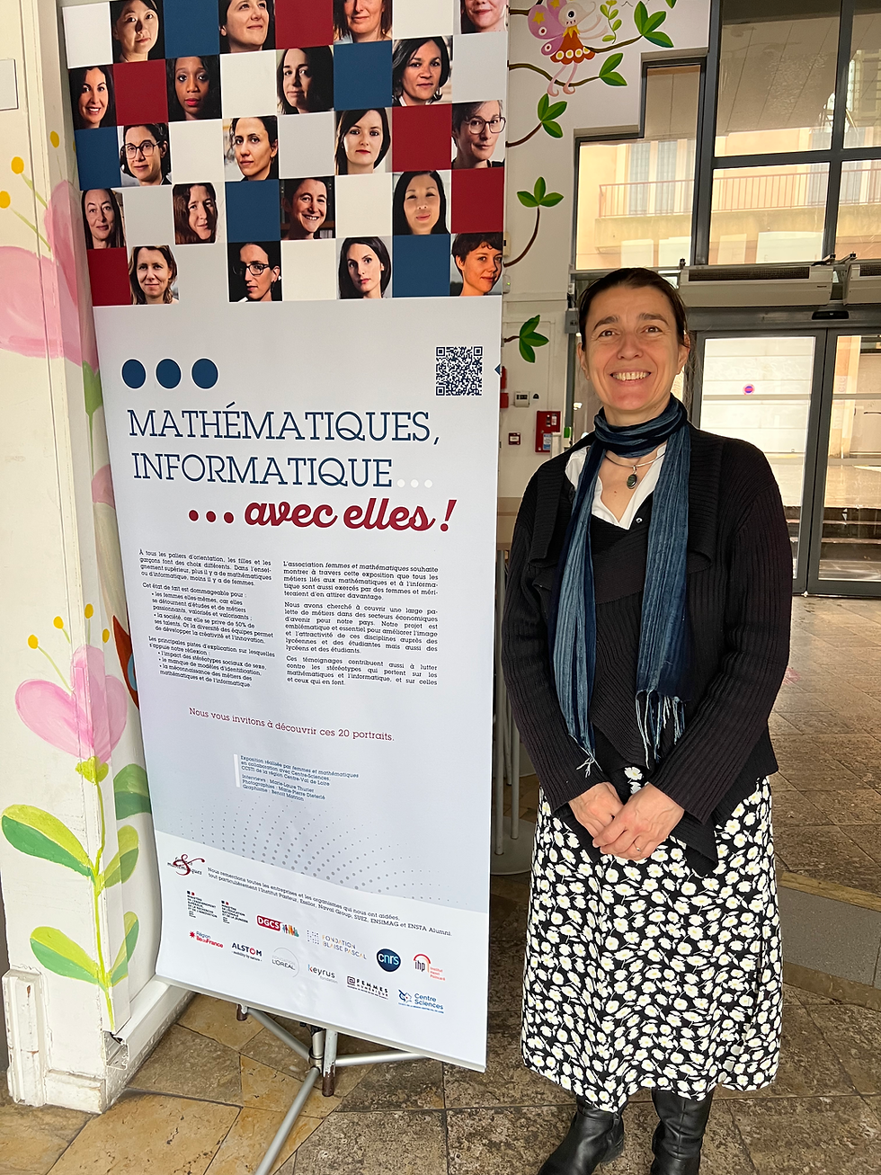Séverine Berard partage sa passion pour les mathématiques