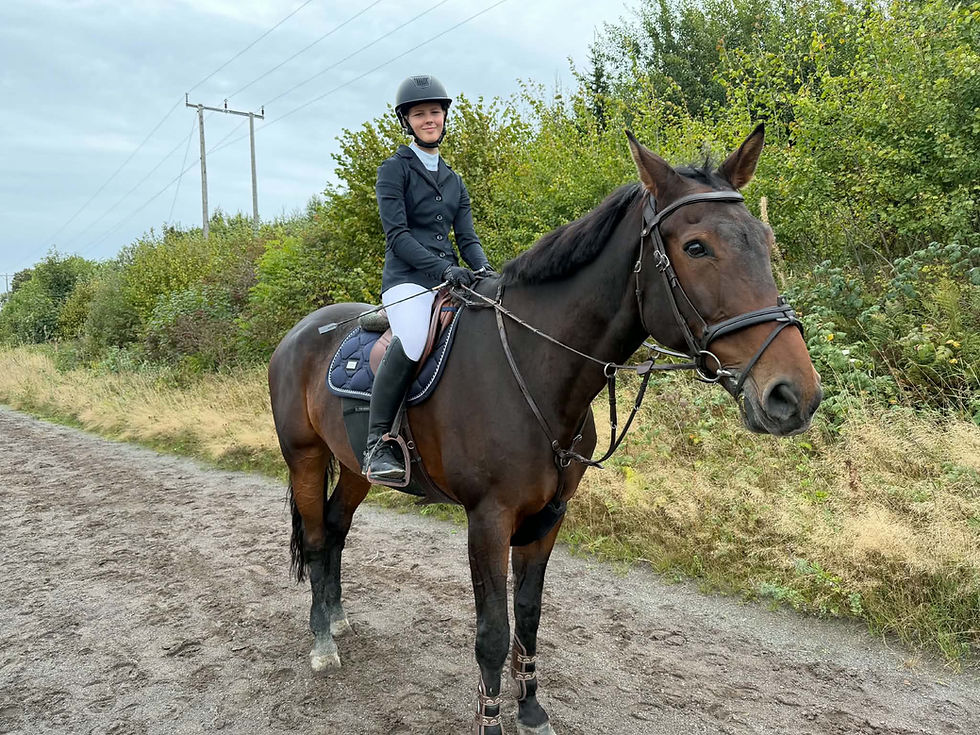 Debut med ny hest!