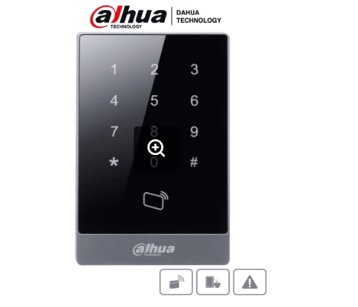Lectora de tarjetas MiFare teclado Touch para password