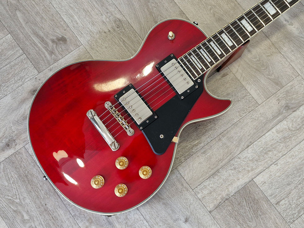 Tokai 2008 made in Korea 'Cherry Red' Love Rock Les Paul Custom