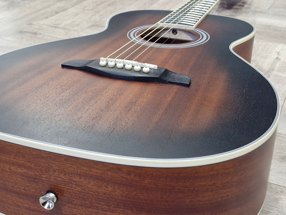 Thumbnail: Brunswick BP200TB 'Tobacco Burst' Parlour Acoustic Guitar.
