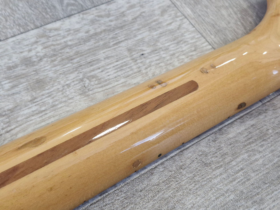 Thumbnail: 1977 Fender Stratocaster 'Mocha' all original with original hard shell case.