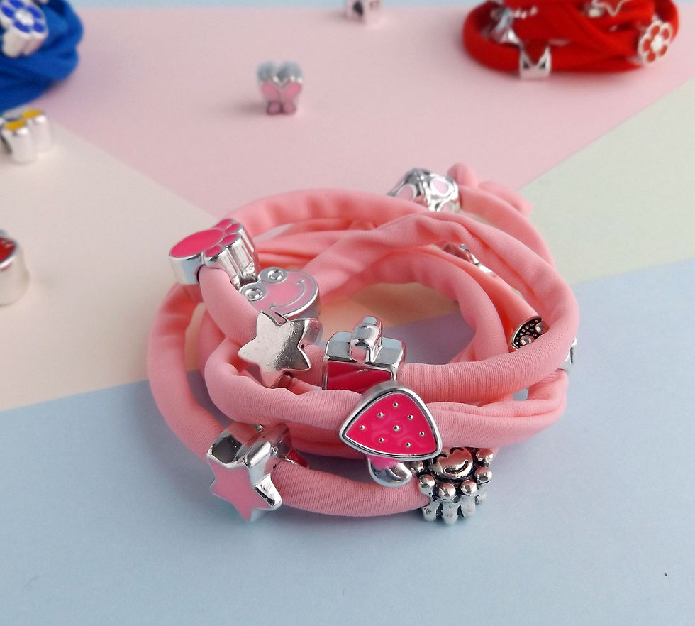 Thumbnail: Charmissimo - Pink Multi Wrap Bracelet/Necklace Kit