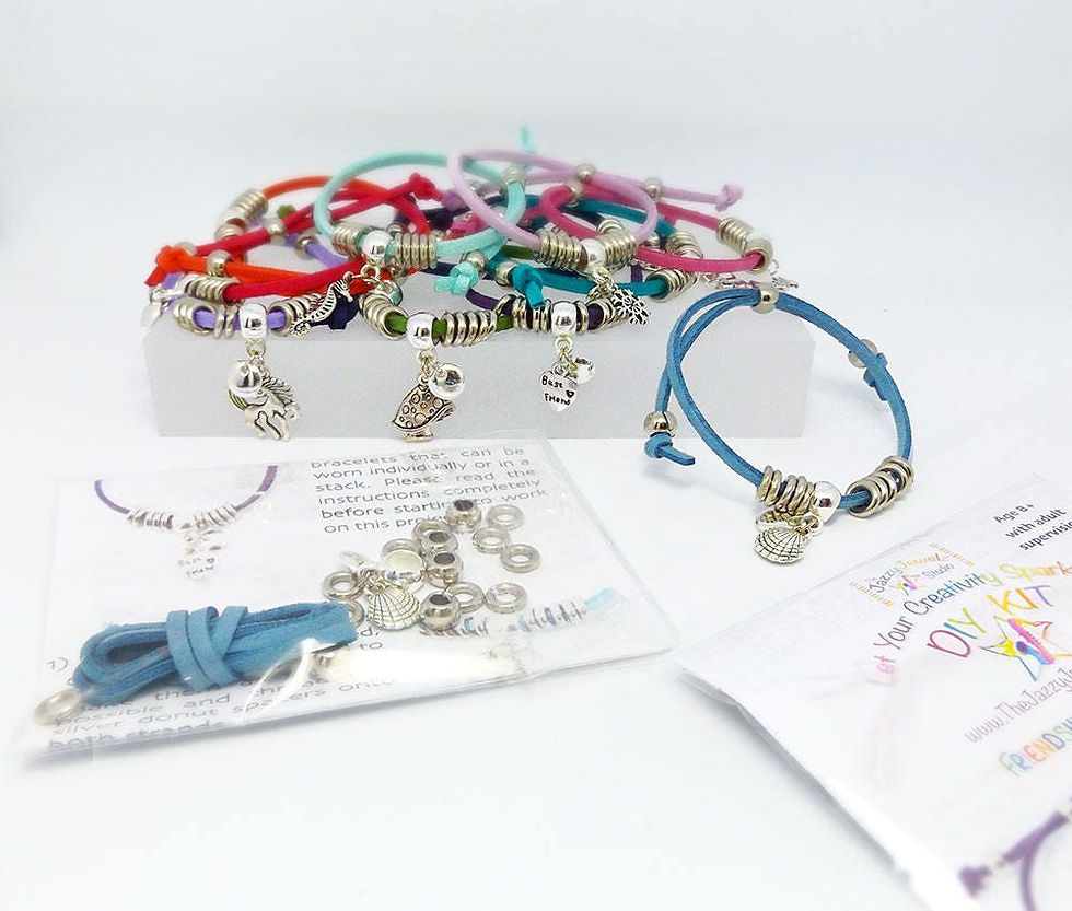 Thumbnail: Friendship Bracelet Kit in a choice of 11 colours