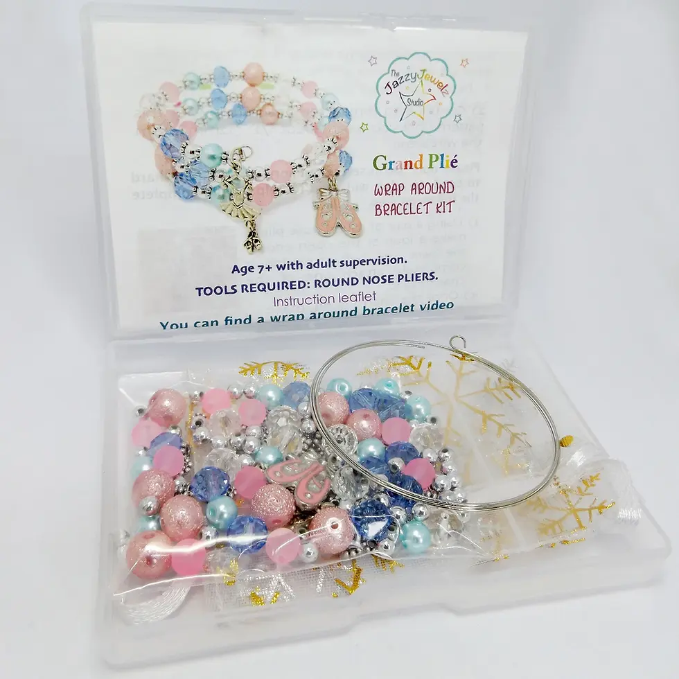 Thumbnail: Grand Plié - Memory Wire Bracelet kit