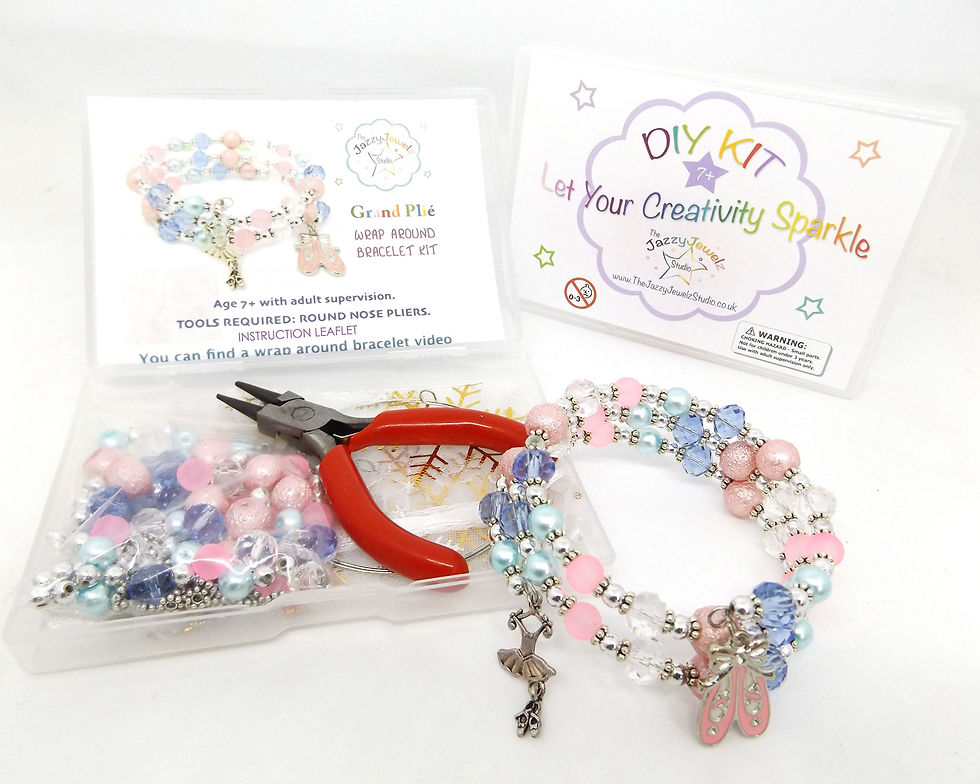 Thumbnail: Grand Plié - Memory Wire Bracelet kit