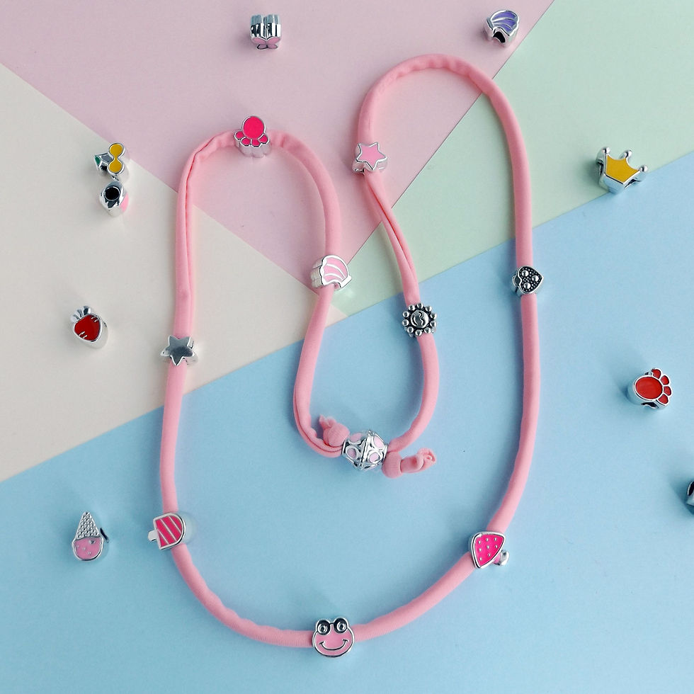 Thumbnail: Charmissimo - Pink Multi Wrap Bracelet/Necklace Kit