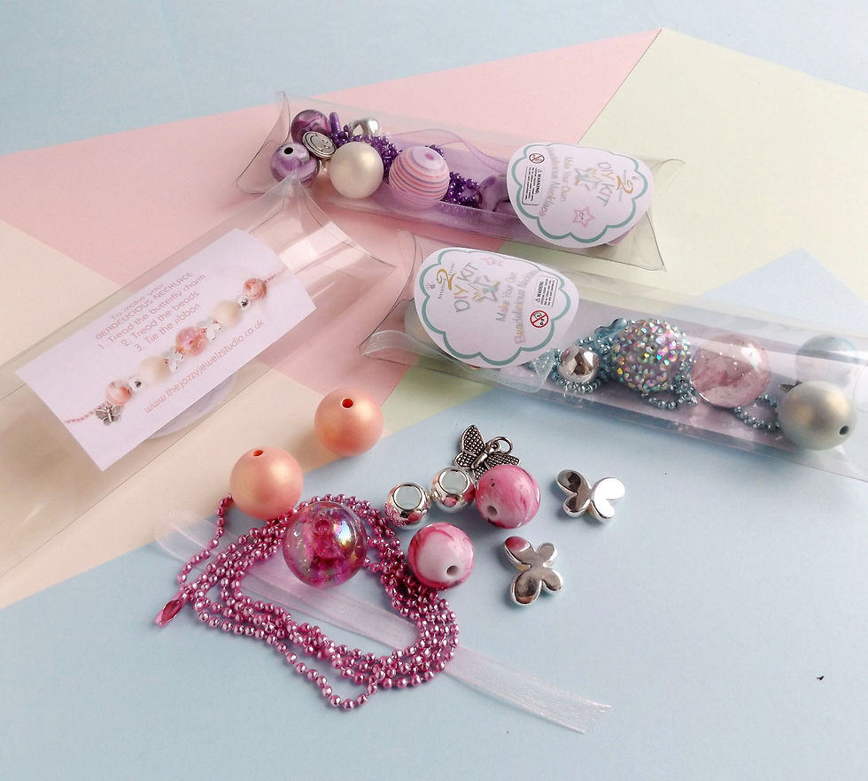 Thumbnail: Beadelicious necklace kit