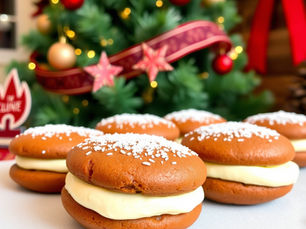 Gingerbread Whoopie Pies