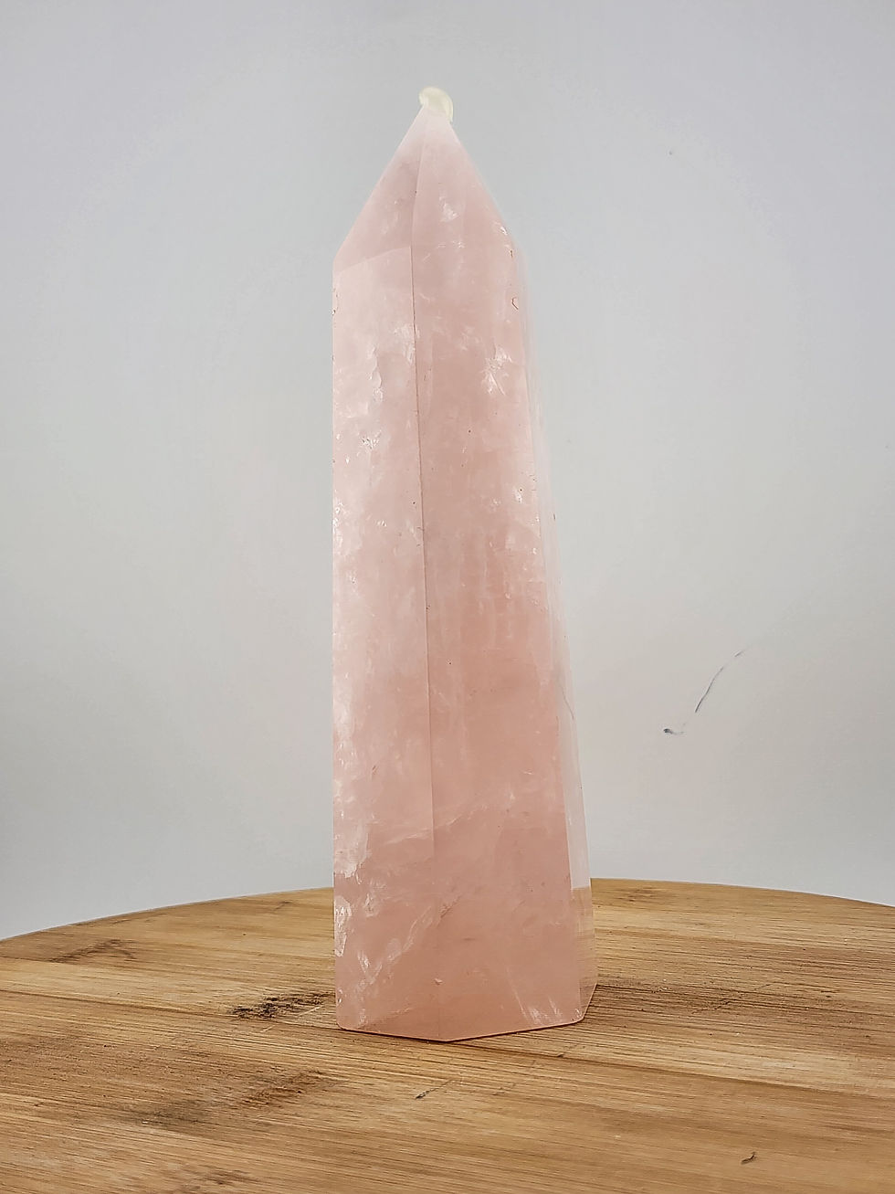 Thumbnail: 6.5" Tall Rose Quartz Tower