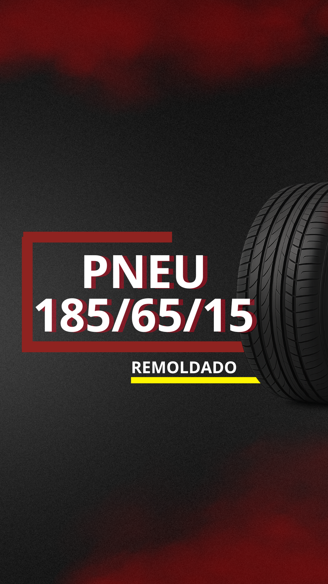 PNEU 185/65/15 REMOLDADO
