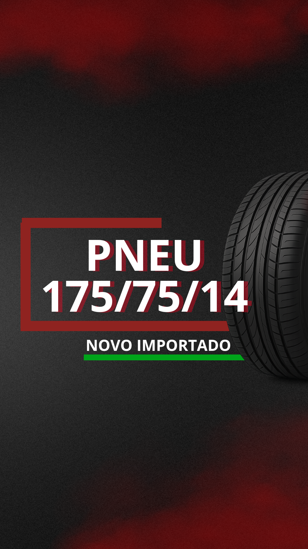 PNEU 175/75/14 NOVO IMPORTADO