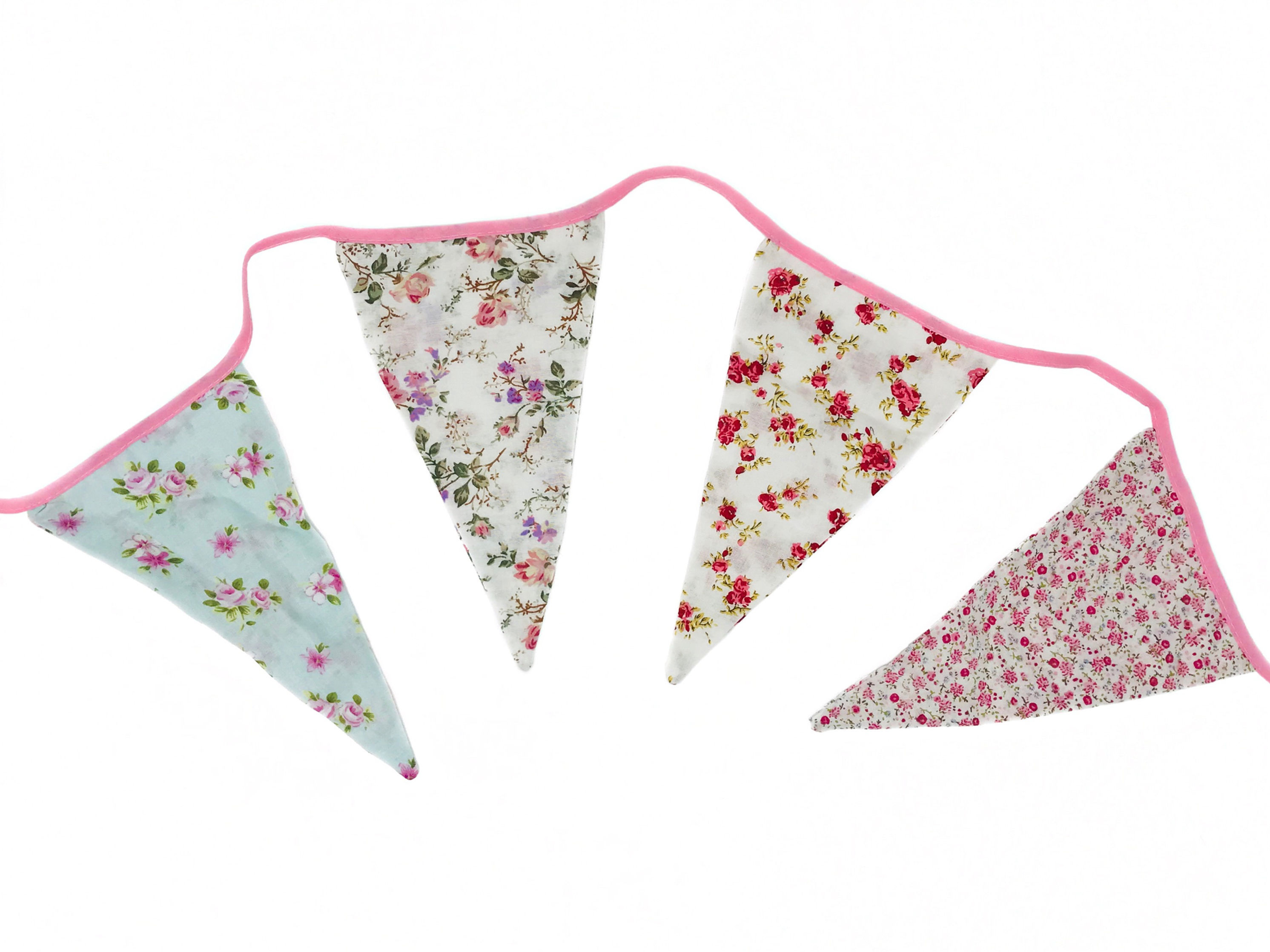 Vintage Floral Flag Bunting